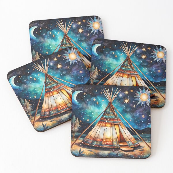 Item preview, Magical Night Wigwam 01 designed and sold by REALDesign-Shop.