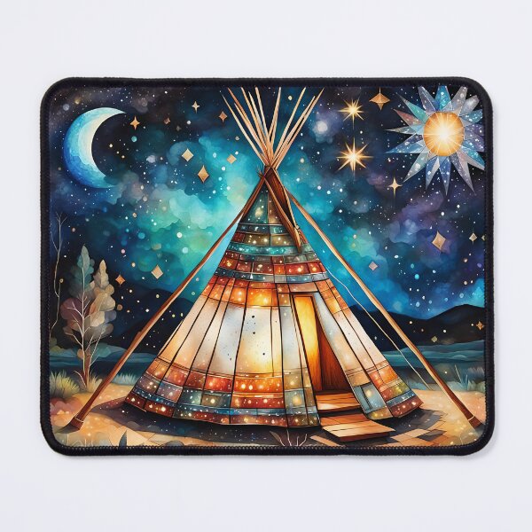 Item preview, Magical Night Wigwam 01 designed and sold by REALDesign-Shop.