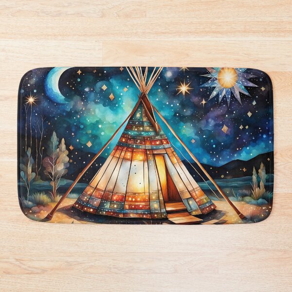 Item preview, Magical Night Wigwam 01 designed and sold by REALDesign-Shop.