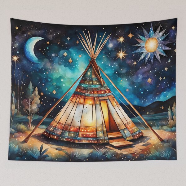 Item preview, Magical Night Wigwam 01 designed and sold by REALDesign-Shop.