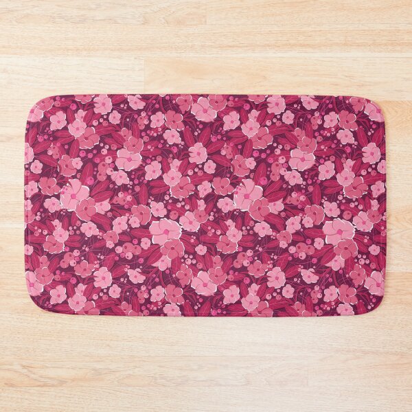 Item preview, Small bouquet, Dark pink and light pink on dark pink background designed and sold by Alex  Blud.