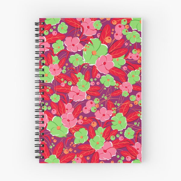 Item preview, Small bouquet, Pink and green on purple background designed and sold by Alex  Blud.
