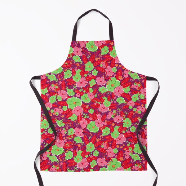 Item preview, Small bouquet, Pink and green on purple background designed and sold by Alex  Blud.