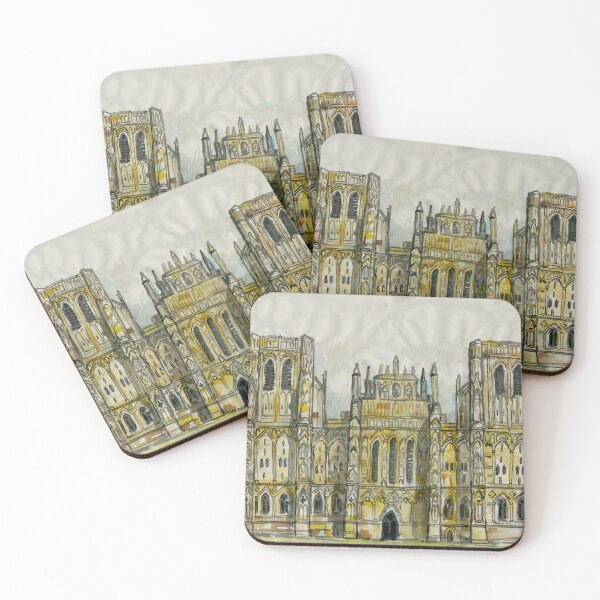 Item preview, Wells Cathedral , Watercolour Inks designed and sold by Luke Bailey.
