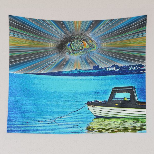 Item preview, FloatingSkEyeBlue designed and sold by Klaus Bremner (Autotelic Art).