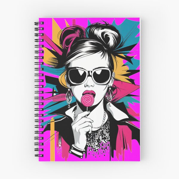 Item preview, Girl With A Lollipop Abstract Art designed and sold by ILOVEART247.