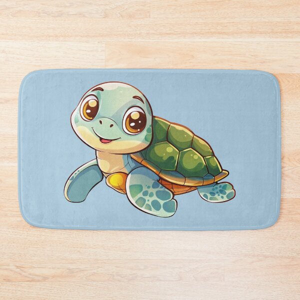 Item preview, Cute turtle cartoon sticker designed and sold by Daydreamsatdawn.