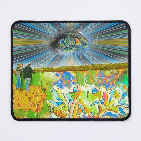 Item preview, SkEyeBlueOverTheEdge designed and sold by Klaus Bremner (Autotelic Art).