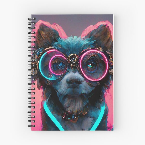 Item preview, Dog wearing  eyeglasses look cool smart with neon color designed and sold by HakunamatataTin.