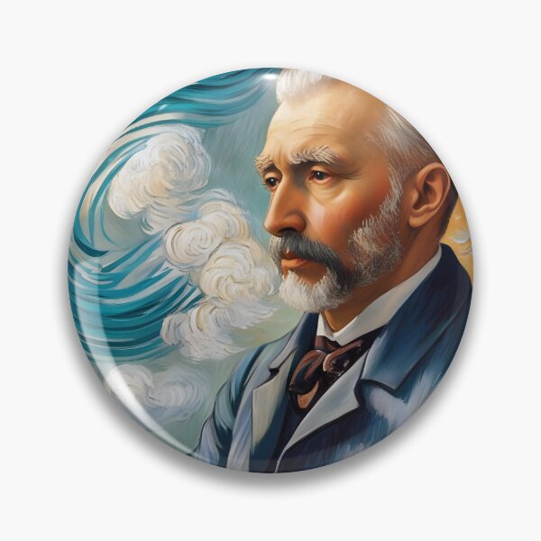 Item preview, Tchaikovsky Portrait Van Gogh designed and sold by musemuppet.
