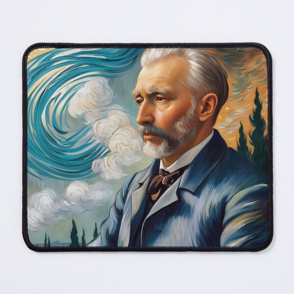 Item preview, Tchaikovsky Portrait Van Gogh designed and sold by musemuppet.