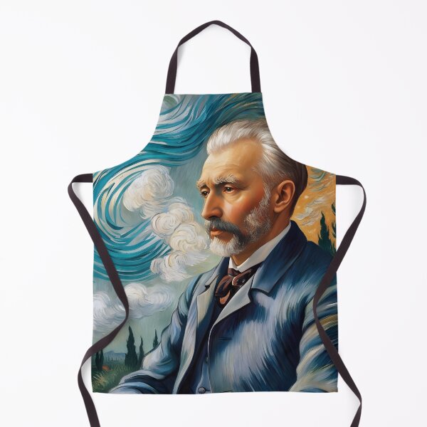 Item preview, Tchaikovsky Portrait Van Gogh designed and sold by musemuppet.