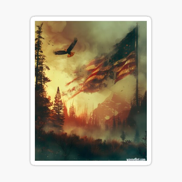 Eagle's Glory Sticker