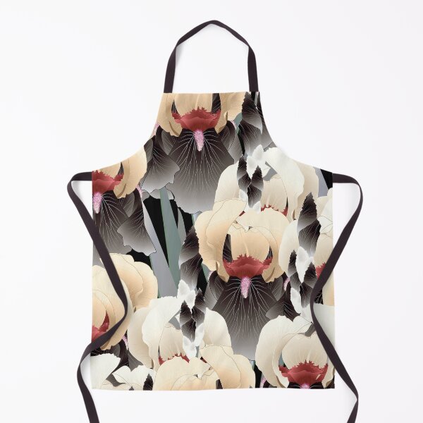 Item preview, Irises, Beige and dark taupe designed and sold by Alex  Blud.