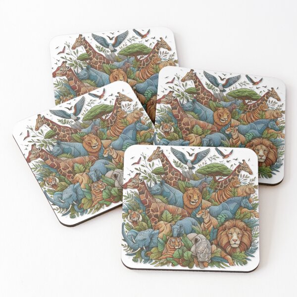Item preview, Wild animals on this planet designed and sold by kankan22.