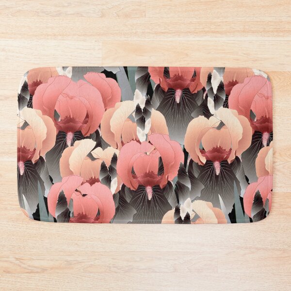 Item preview, Irises, Pink and brown gray designed and sold by Alex  Blud.