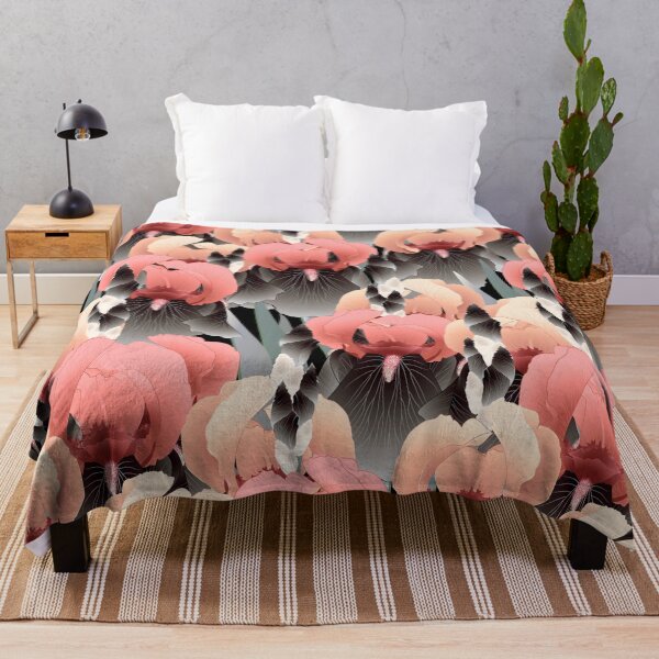 Item preview, Irises, Pink and brown gray designed and sold by Alex  Blud.