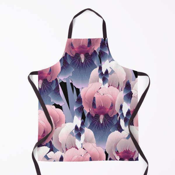 Item preview, Irises, Pink and blue-purple designed and sold by Alex  Blud.