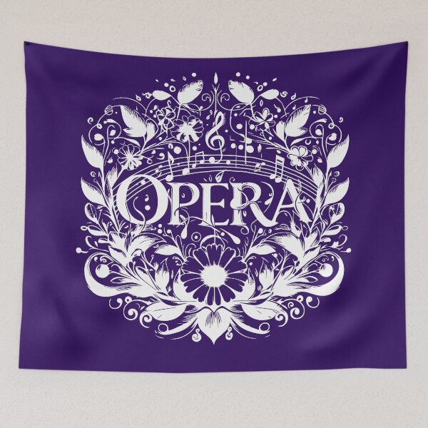 Item preview, Opera (white image) designed and sold by ClaireBillson.