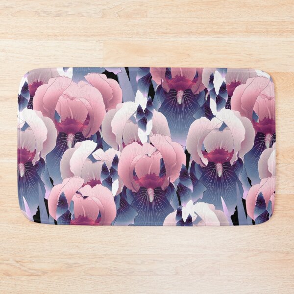 Item preview, Irises, Pink and blue-purple designed and sold by Alex  Blud.