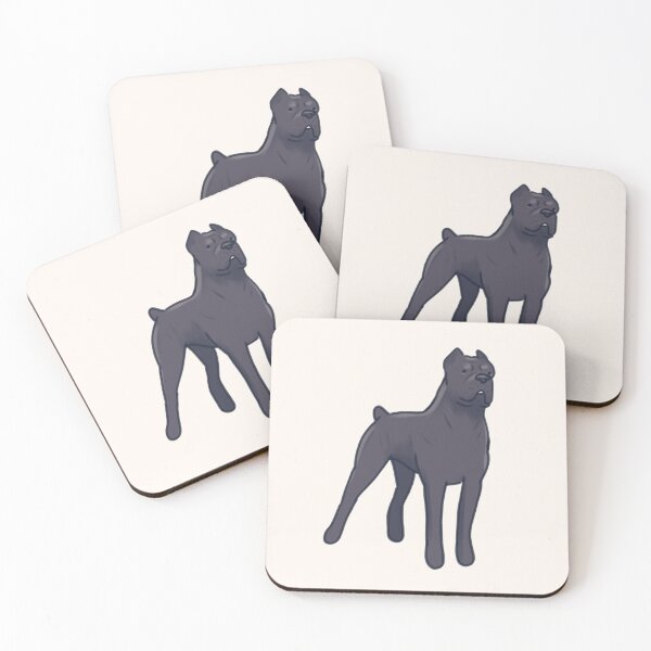 Item preview, Black Cane Corso illustration  designed and sold by Artofmayara.