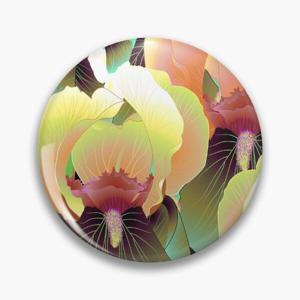 Item preview, Irises, Yellow and green designed and sold by Alex  Blud.
