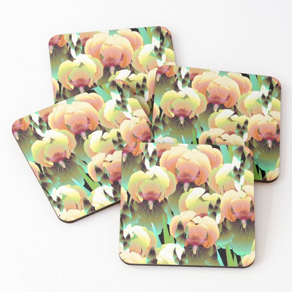 Item preview, Irises, Yellow and green designed and sold by Alex  Blud.