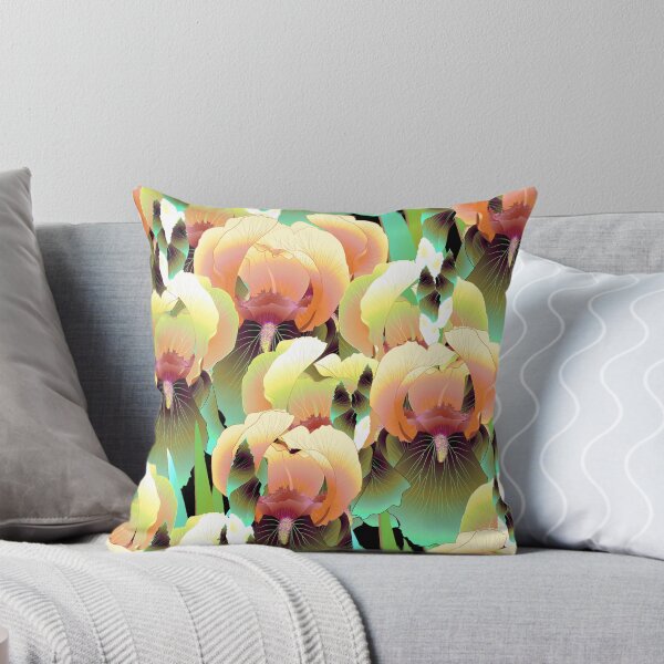 Item preview, Irises, Yellow and green designed and sold by Alex  Blud.