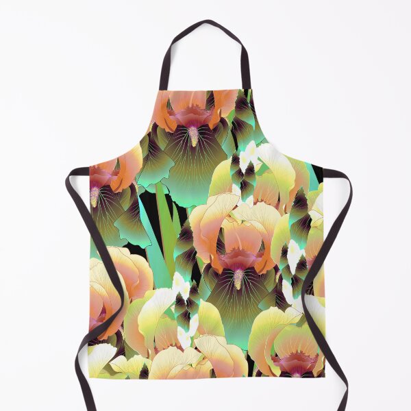 Item preview, Irises, Yellow and green designed and sold by Alex  Blud.
