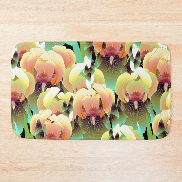 Item preview, Irises, Yellow and green designed and sold by Alex  Blud.