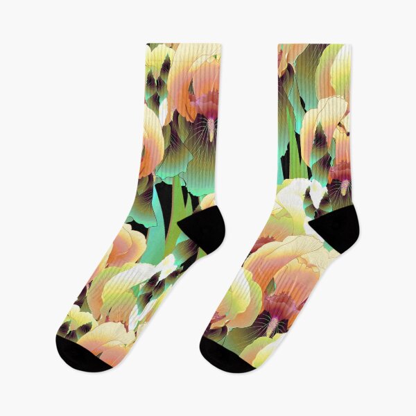 Item preview, Irises, Yellow and green designed and sold by Alex  Blud.