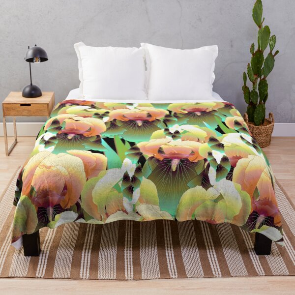 Item preview, Irises, Yellow and green designed and sold by Alex  Blud.