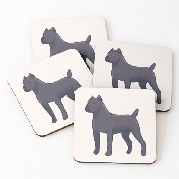 Item preview, Black Cane Corso illustration  designed and sold by Artofmayara.