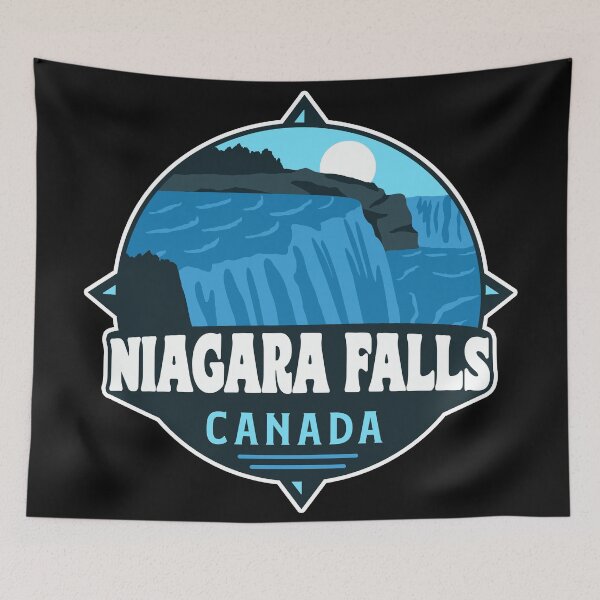 Item preview, Niagara Waterfalls designed and sold by graphic-map.