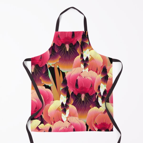 Item preview, Irises, Red and black-violet designed and sold by Alex  Blud.