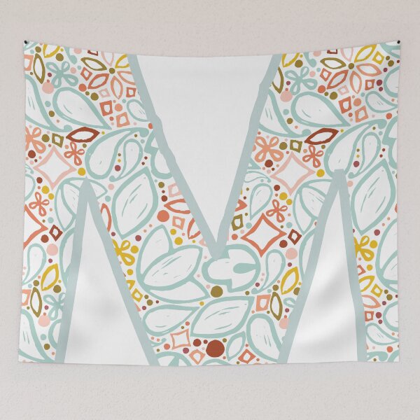 Item preview, Letter M - Monogram designed and sold by emporiumjulium.