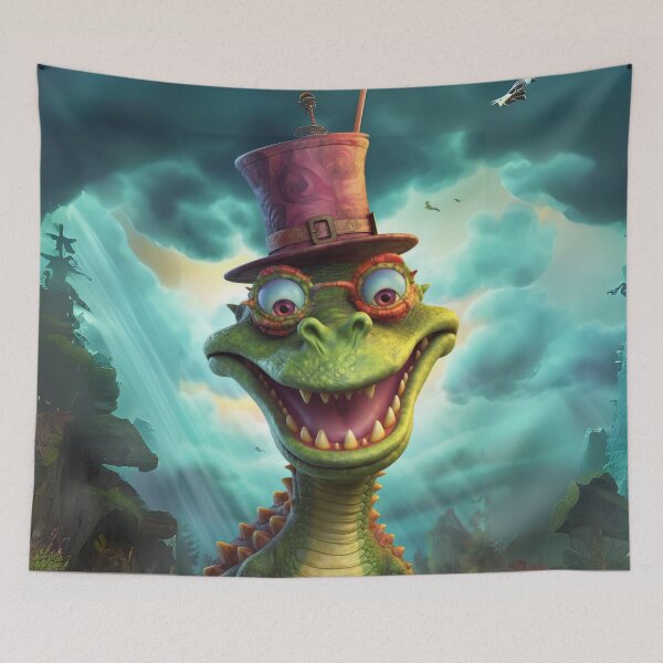 Item preview, Dapper Dino Delight Alligator designed and sold by Sillytoe.