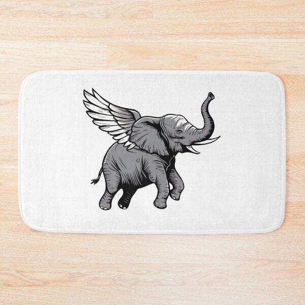 Item preview, Flying elephant designed and sold by lenodavies.