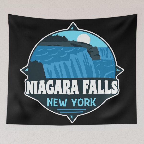 Item preview, Niagara Waterfalls designed and sold by graphic-map.