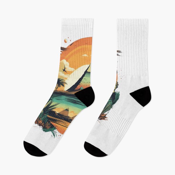 Item preview, The pyramids, the Nile River, and date palms designed and sold by Mohamedeinoo.
