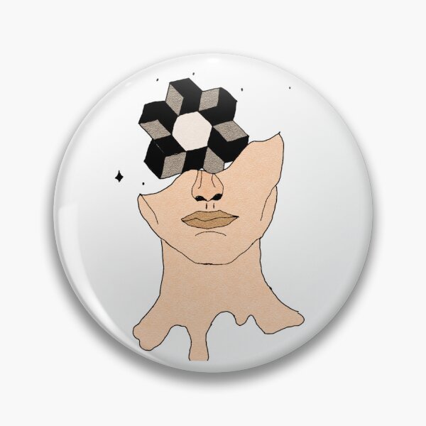 Item preview, face art (A mind that thinks complexly) designed and sold by wibby-color.