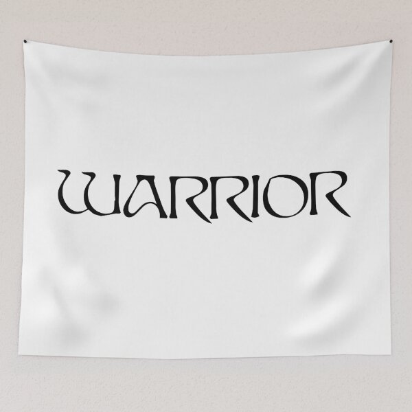 Item preview, AURORA WARRIOR - black text designed and sold by incloudines.