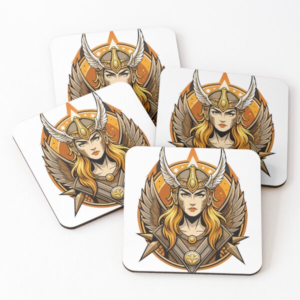 Aperçu de l'œuvre Gardien du ciel Valkyrie créée et vendue par Alahchin Art.