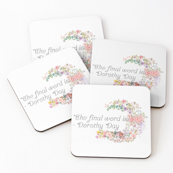 Item preview, Dorothy Day quote designed and sold by krzysiekd24.