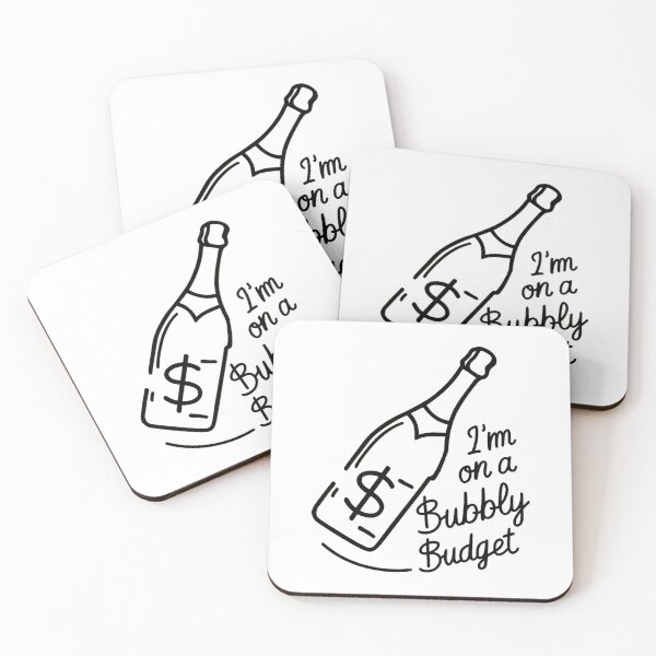 Item preview, I'm on a Bubbly Budget designed and sold by decorwonders.