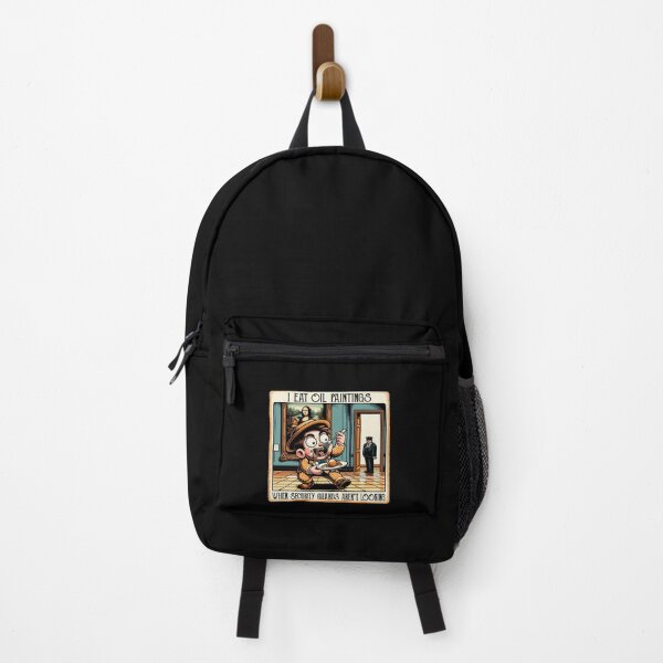 Item preview, I Eat Oil Paintings Museum Security Guards Aren't Looking designed and sold by Dressed For Duty.