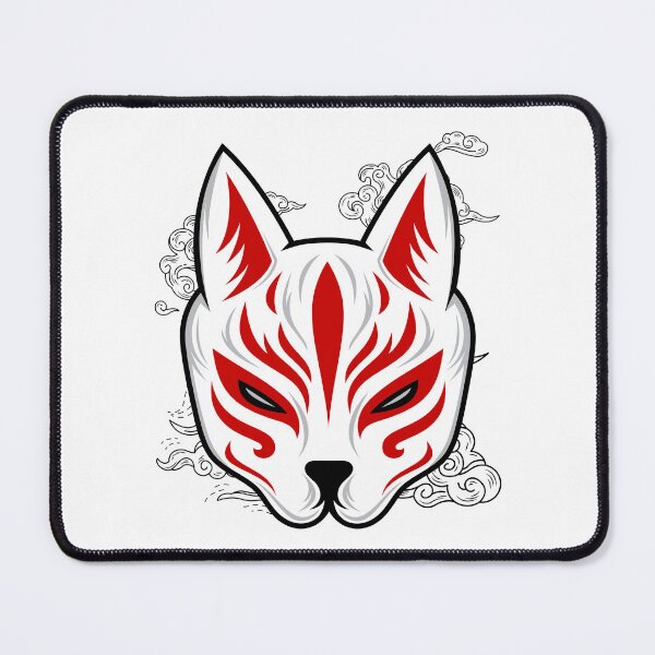 Item preview, mysterious japanese mask designed and sold by yuki-hana.