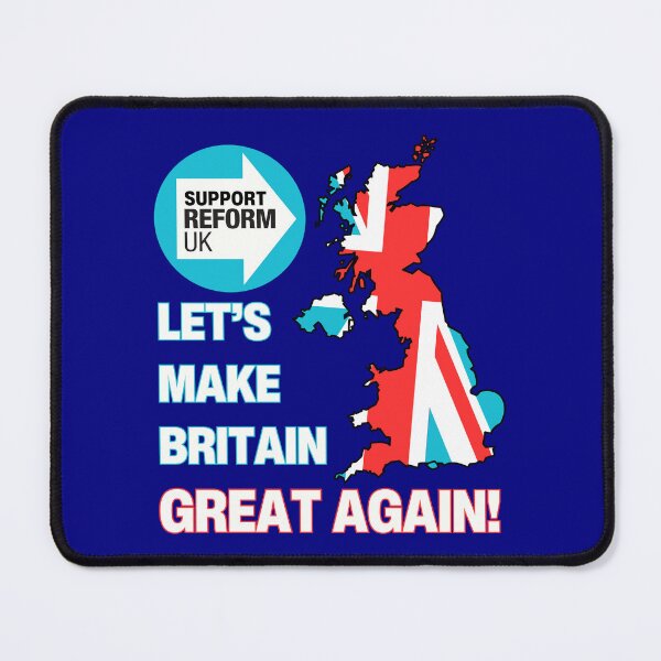 Item preview, Support Reform UK & Let's Make Britain Great Again designed and sold by JesterKrewArt.
