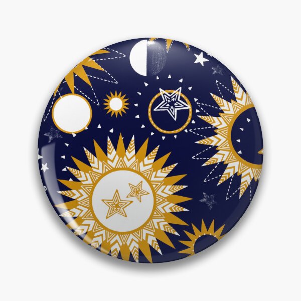 Item preview, Heavenly bodies, Yellow and dark blue designed and sold by Alex  Blud.