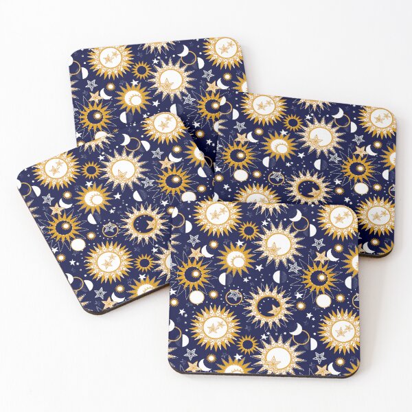 Item preview, Heavenly bodies, Yellow and dark blue designed and sold by Alex  Blud.